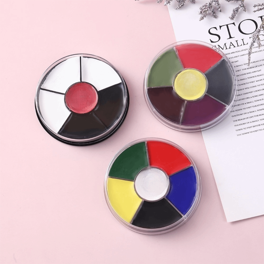 Makeup Kit 6 Colors Face Paint - огляд і ціна Camo Face Paint