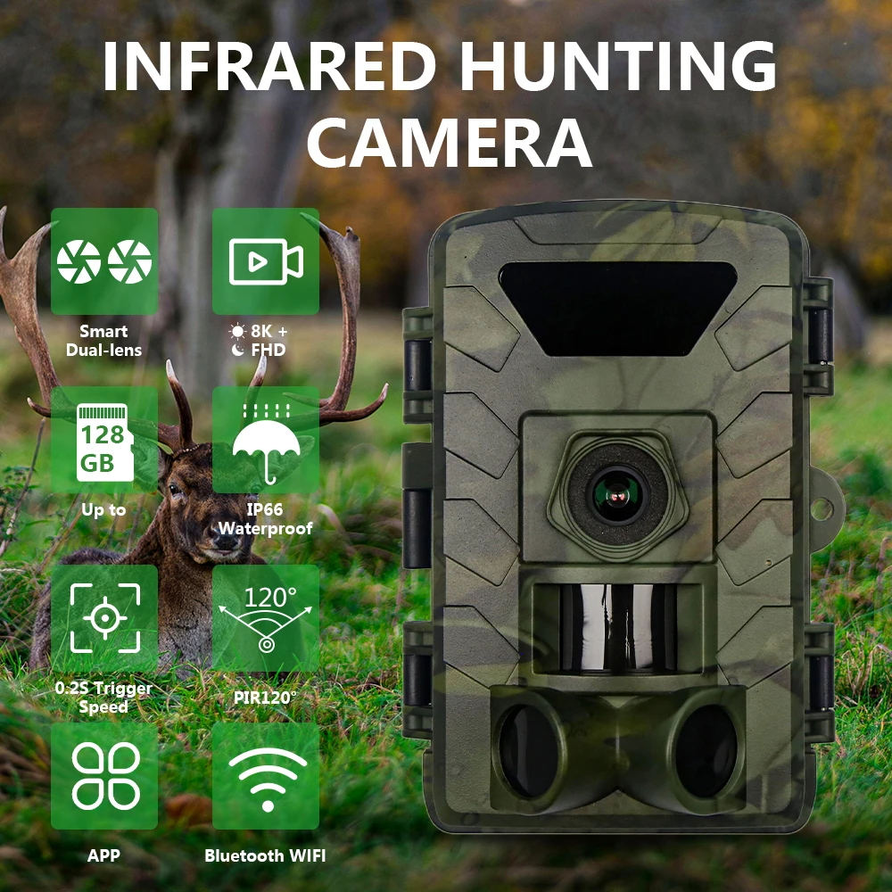 For Wildlife Monitoring PR803W - огляд і ціна Trail Camera Infrared