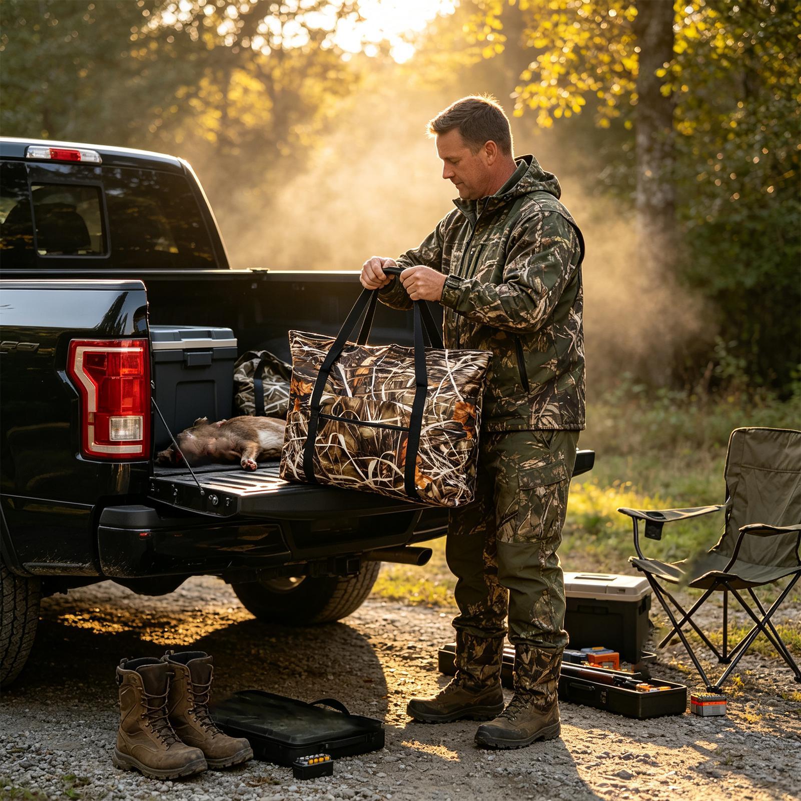 Hunting Tote Waterproof Scent  - огляд і ціна Outdoor Hunting Gear Storage