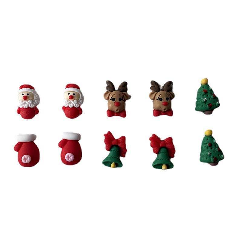 10Pcs Christmas Nails Charms C - огляд і ціна Elk Bugle Call