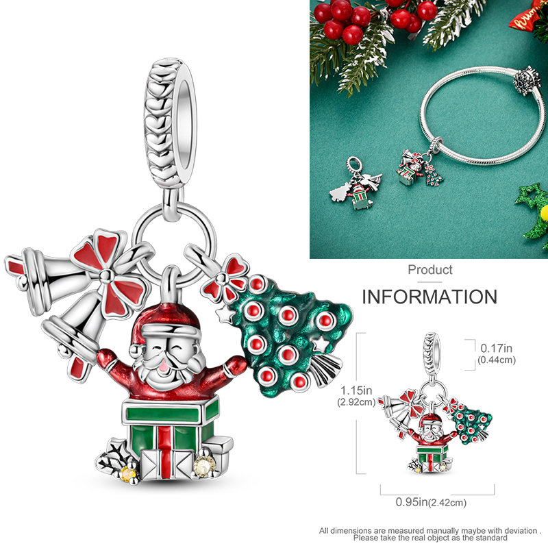 2026 New Christmas Charms 925  - огляд і ціна Elk Bugle Call